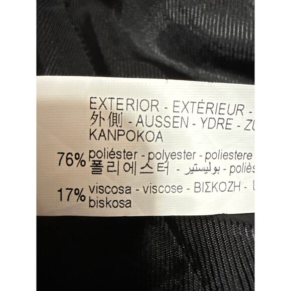 Zara Women's Red Open Front Long Sleeve Pockets Blazer Coat Jacket Top Size XS - Picture 4 of 4